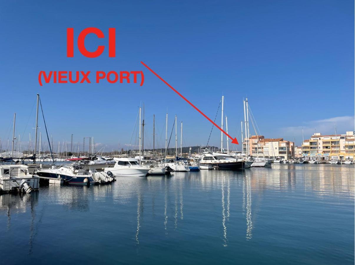 Studio Face A La Mer 4 Couchages - Gratuits Piscine Tennis Et Un Parking Prive Rare Et Tres Utile - Vue Magnifique Sur La Mer - Agreable En Toutes Saisons Ile Des Pecheurs - La Brigantine - Emplacement Et Vue Rares Au Cap D'아그 외부 사진