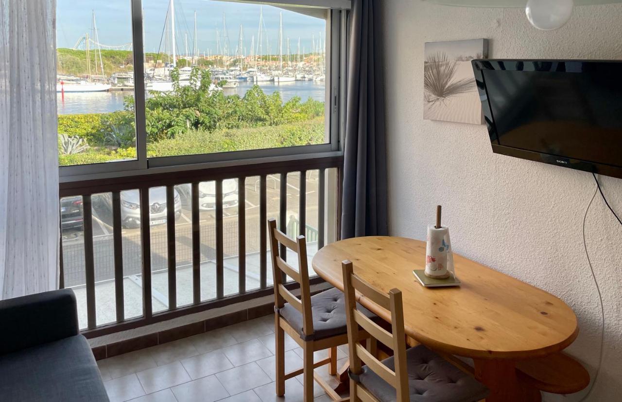 Studio Face A La Mer 4 Couchages - Gratuits Piscine Tennis Et Un Parking Prive Rare Et Tres Utile - Vue Magnifique Sur La Mer - Agreable En Toutes Saisons Ile Des Pecheurs - La Brigantine - Emplacement Et Vue Rares Au Cap D'아그 외부 사진