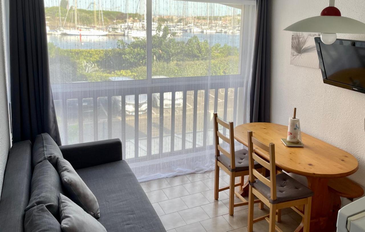 Studio Face A La Mer 4 Couchages - Gratuits Piscine Tennis Et Un Parking Prive Rare Et Tres Utile - Vue Magnifique Sur La Mer - Agreable En Toutes Saisons Ile Des Pecheurs - La Brigantine - Emplacement Et Vue Rares Au Cap D'아그 외부 사진