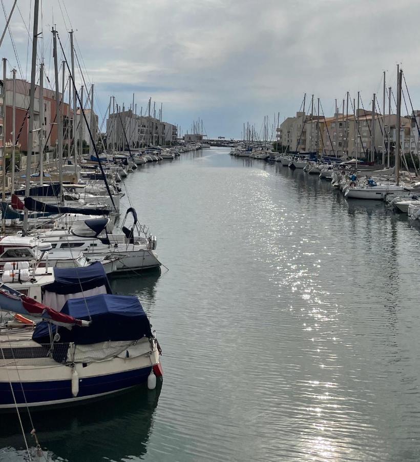 Studio Face A La Mer 4 Couchages - Gratuits Piscine Tennis Et Un Parking Prive Rare Et Tres Utile - Vue Magnifique Sur La Mer - Agreable En Toutes Saisons Ile Des Pecheurs - La Brigantine - Emplacement Et Vue Rares Au Cap D'아그 외부 사진